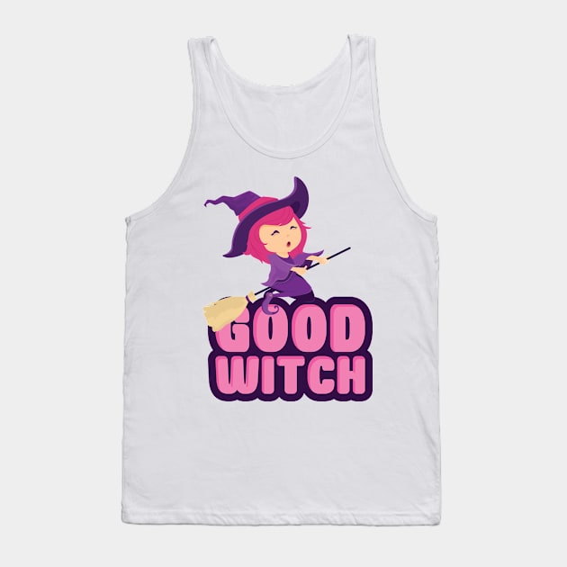 'Good Witch Simple Costume Idea' Costume Halloween Tank Top by ourwackyhome